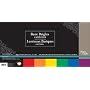 Proco Craft 12 Inch by 24 Inch Cricut Paper Pack 25 Sheets, Basic