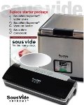 Sous Vide PSV00144 - SousVide Starter Package: Water Oven, Vacuum Sealer, Cookbook