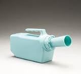 Spill Proof Male Urinal NC28714 Light Blue Color