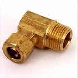 ANDERSON METALS 1/2 x 1/2 Brass Male Compression Elbows