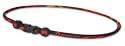 Phiten Titanium X30 Fireball 22 Inch Necklace