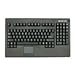 Solidtek Pos/rackmount Keyboard with Built in Touch Pad USB Connector Black