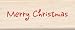 Rubber Stamp With Wood Handle-Merry Christmas