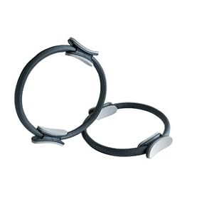 Pilates Medium Tension Resistance Ring - Double Gripped for Muscle Balance