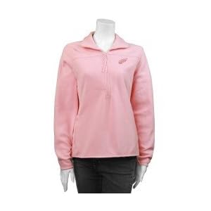 Buy Antigua Detroit Red Wings Pink Ladies Simplicity Pullover Fleece Jacket