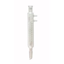 Chemglass CG-1213-L-21 Glass Reflux Coil Condenser, 175mm Coil Length, 350mm Height, 24/40 Joint