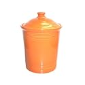 Fiesta Tangerine Medium Canister, 2 Quarts