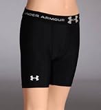 Under Armour Kinder Short Tight 4'' Comp wCup Pocket, black, 164