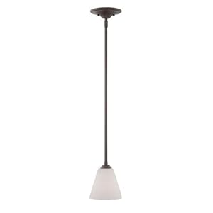 Quoizel KRA1506WT Kara Light Rod Hung Mini Pendant Light Western Bronze