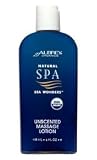 Natural Spa Sea Wonders Unscented Massage LotionFormerly 8oz. - 4oz - Liquid