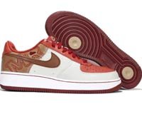Nike Air Force 1 07 Low Premium " Baltimore Cities Series - Mr Shoe Edition " (white / pinenut / terra cotta / team red)
