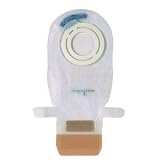 ASSURA AC - ADHESIVE COUPLING PEDIATRIC 2 PIECE EASICLOSE POUCH, TRANSPARENT. INNER DIAMETER FITS U