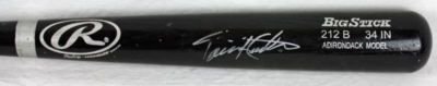 Angels Torii Hunter Autographed/Hand Signed Rawlings Baseball Bat JSA