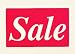 "Sale" Plastic Message Sign