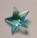 28mm Swarovski Strass Antique Green Crystal Star 8815