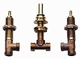 Price Pfister 0X6-140R Roman Tub High Flow Rough-in Only Valve Body, Ceramic Disc Valves, 1/2 Sweat