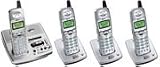ATT E5947B 5.8GHz DSS Four Handset Digital Answering System (Silver)
