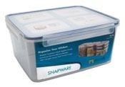 Airtight Large Rectangle 18.5 Cup 10X8X4(4)
