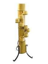 Delight Trading S801 Natural Bamboo Cascading Water Fountain