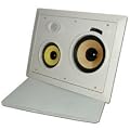 1 pair Choice Select 3-Way In-Wall Speakers 6.5in Woven Kevlar Woofer/4in Mid-range/ Silk Film Tweeter, 2 speakers
