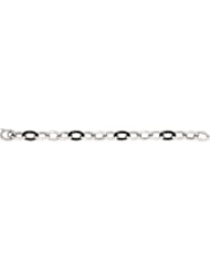 Stainless Steel Link Bracelet or Necklace Pendant with Immerse Plating 24 Inch