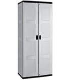 Tall Garage Storage Cabinet - Gray