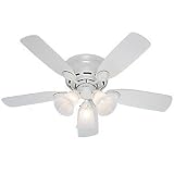 42 in Low Profile III Plus Ceiling Fan by Hunter Fans
