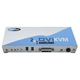 PC Hardware : 2X1 Dvi KVM Switcher