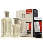 TOMMY by Tommy Hilfiger for Men TOMMY TRAVELER SET - COLOGNE SPRAY 3.3 OZ & COLOGNE SPRAY 1 OZ & BODY WASH 1.7 OZ