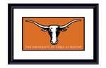 Texas Longhorns NCAA Gallery Collection 25 x 17 Framed Collectible Photograph from Winning Streak