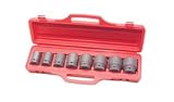 9-pc. 3/4 Drive Shallow Impact Socket Set - SAE