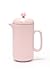 LaCafetiere Pura Ceramic 8 Cup Coffee Press,  Pastel Pink 