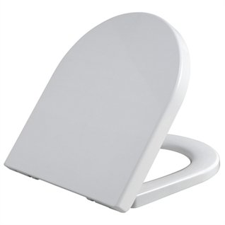 Infinity D Shape Soft Close Toilet Seat with Quick Release Hinges