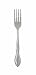 RiverRidge Home Products Rose Monogrammed 46-Piece Flatware Set, Service for 8, S