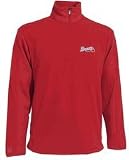 Atlanta Braves Frost Fleece by Antigua - Dark Red 3X Large