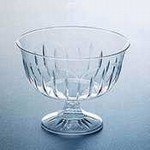 Legacy 8 Ounce Clear Plastic Dessert Cups RPI