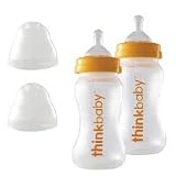 Thinkbaby Twin Pack BPA Free 9oz. Baby Colic Reduction Bottle