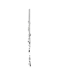 Diamond Necklace 14K White Gold 1 Ct Tw Diamond Necklace