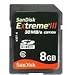 Electronics : SanDisk Extreme III 30MB/s Edition High Performance Card - Flash memory card - 8 GB - Class 6 - SDHC