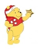 Winnie the Pooh Yardsculpt 29 Inch X 42 Inch Santa Pooh Decoration