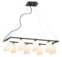 Access Lighting 64048-BS/AMB 8 Light Thea Cable Island Light
