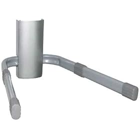 Silver DVD Sky box wall shelf shelving bracket suitable for games consoles such as PS3, WII and X Box