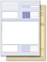 Communisis Sage Compatible Invoice 2-Part for Laser or Inkjet White  Yellow - Ref DUKSA009 (Pack 500)