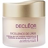 Decleor Excellence De L'Age Sublime Re-Densifying Night Cream 1.69 oz.