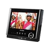 Dyon Sync 7 Tragbarer DVD-Player mit zus�tzlichem 17,8 cm (7 Zoll) Bildschirm (SD-Kartenslot, USB) schwarzvon "DYON"