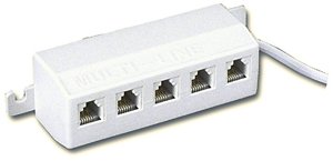 GE TL96131 Telephone 5-Jack Adapter