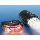 Lunartec PE-1645 Superhelle LED-Fahrradlampen Set