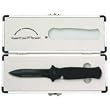 Maxam Commemorative Military Liner Lock Knife in Aluminum Case