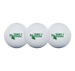 Team Effort Ncaa North Texas Mean Green - Golf Ball 3 Pack