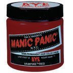 tint for hair:Manic Panic Semi- Permanent Hair Dye Vampire Red